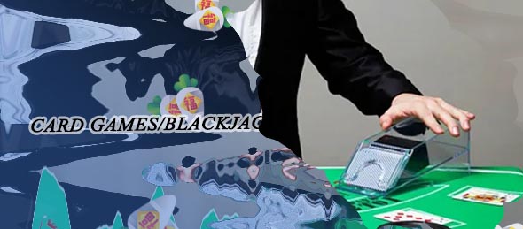 Play blackjack card game